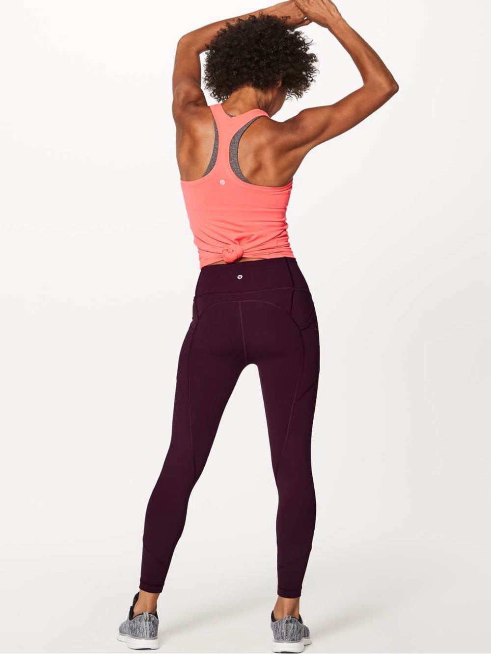 Lululemon All The Right Places Crop II Leggings pants gym Pilates yoga workout